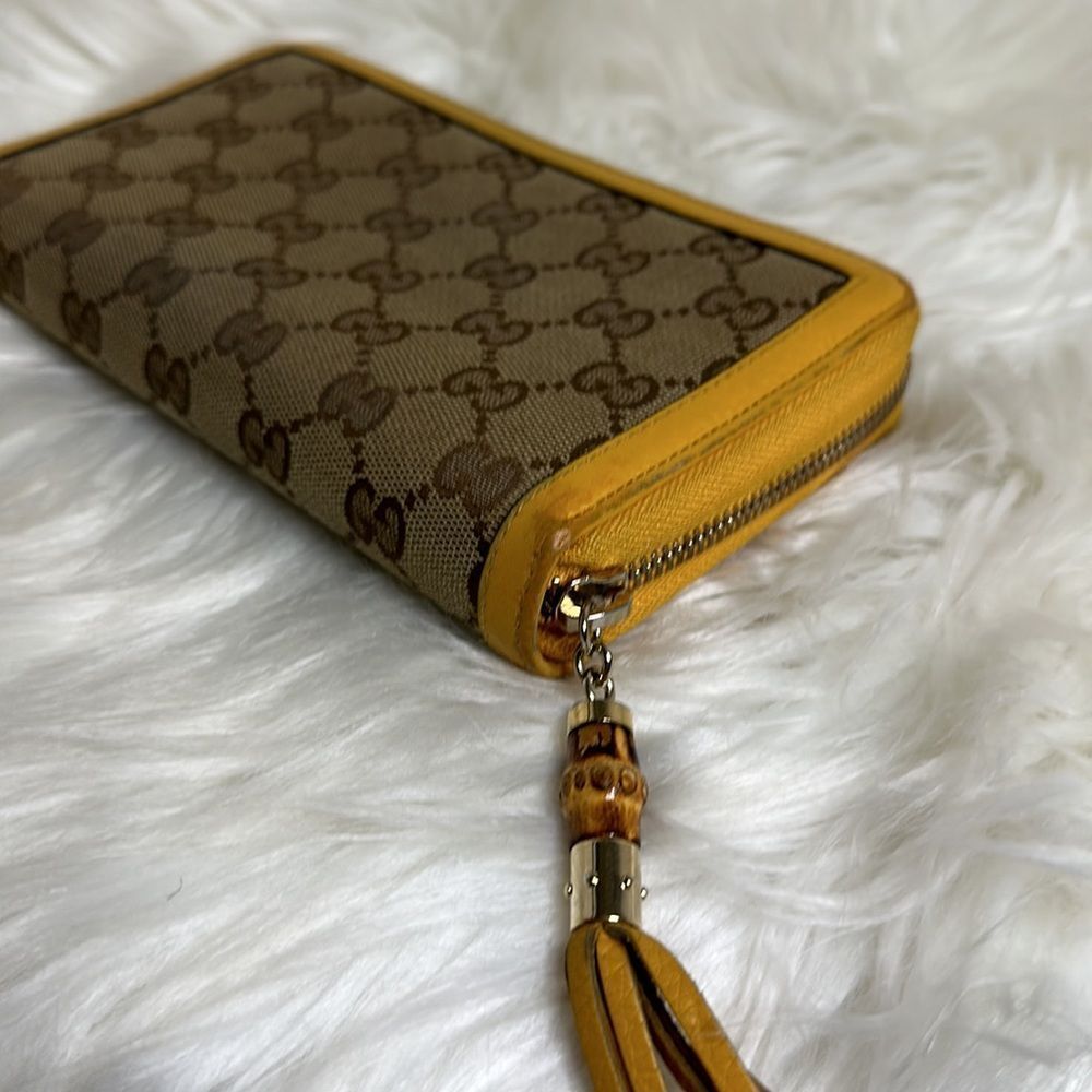 💯Authentic Gucci Zipped Long Wallet🍀 - Picture 9 of 16